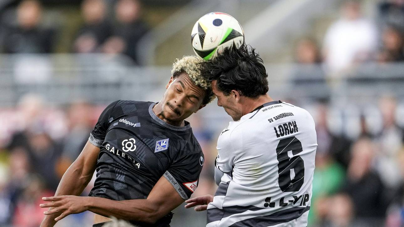 Sandhausen springt an die Spitze