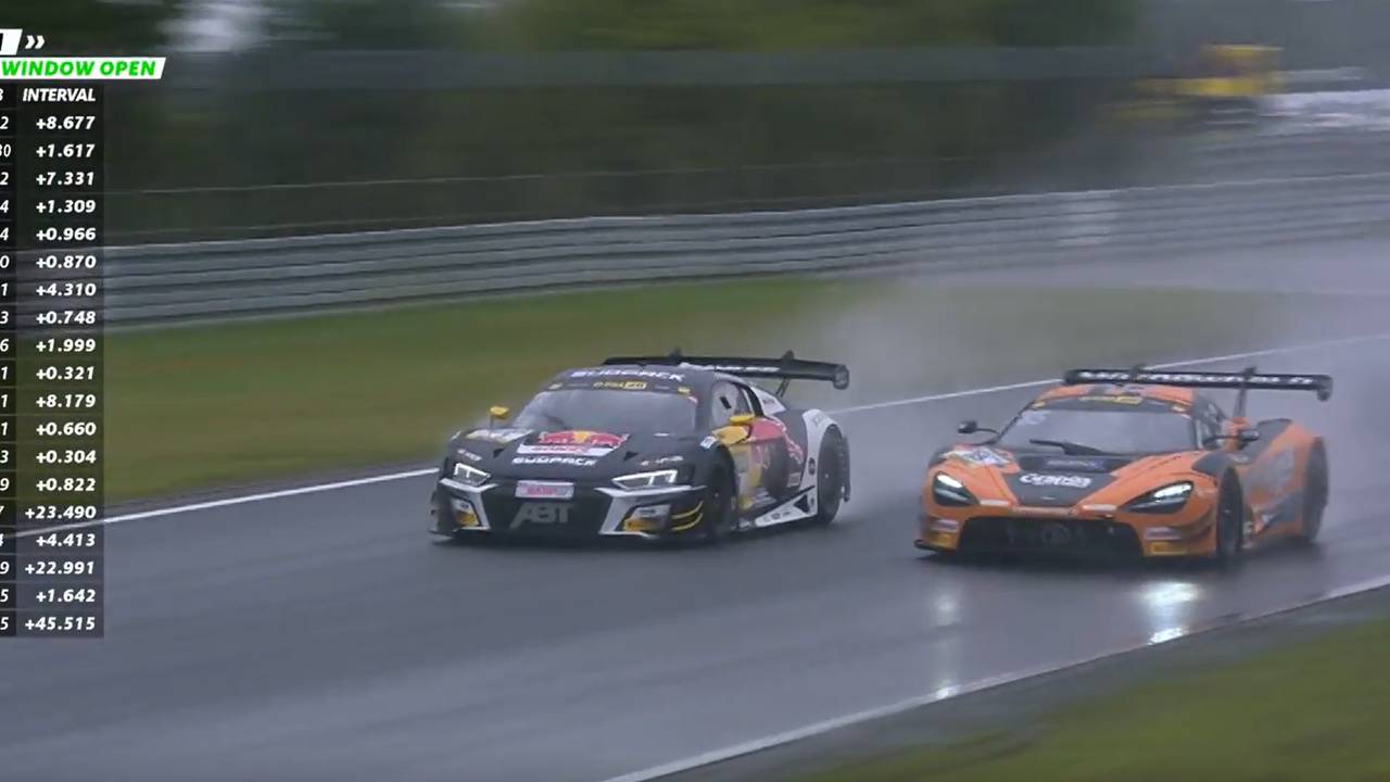 Van der Linde bei Regenchaos in seiner eigenen Liga | DTM-Highlights