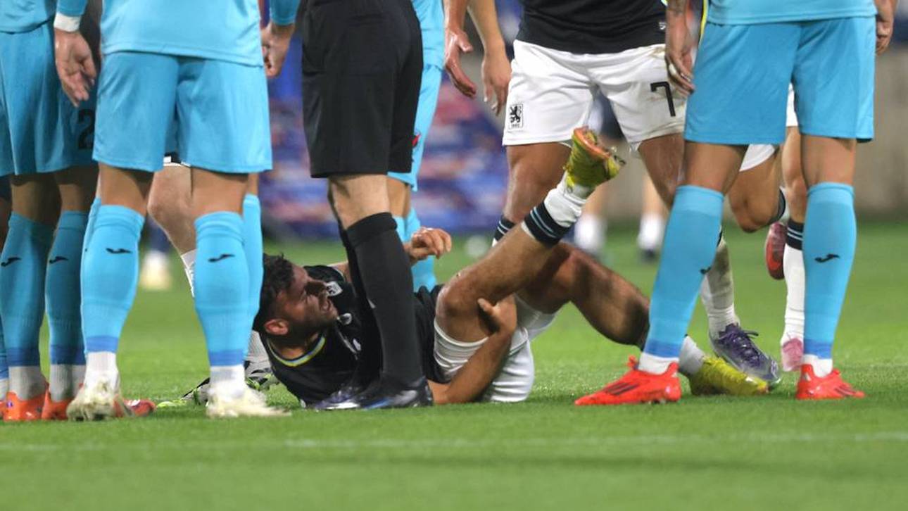 Kevin Volland verletzte sich gegen Viktoria Köln wohl schwer