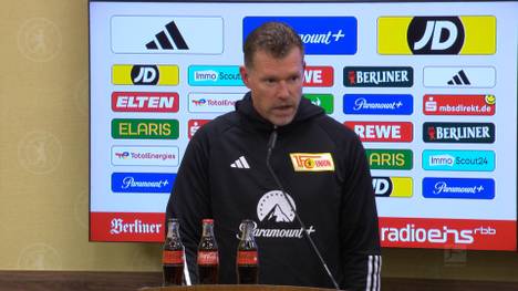 Begleitet Union Berlins Interimstrainer Marco Grote auch das Champions-League-Spiel gegen Braga? Der Coach klärt über den aktuellen Stand auf.