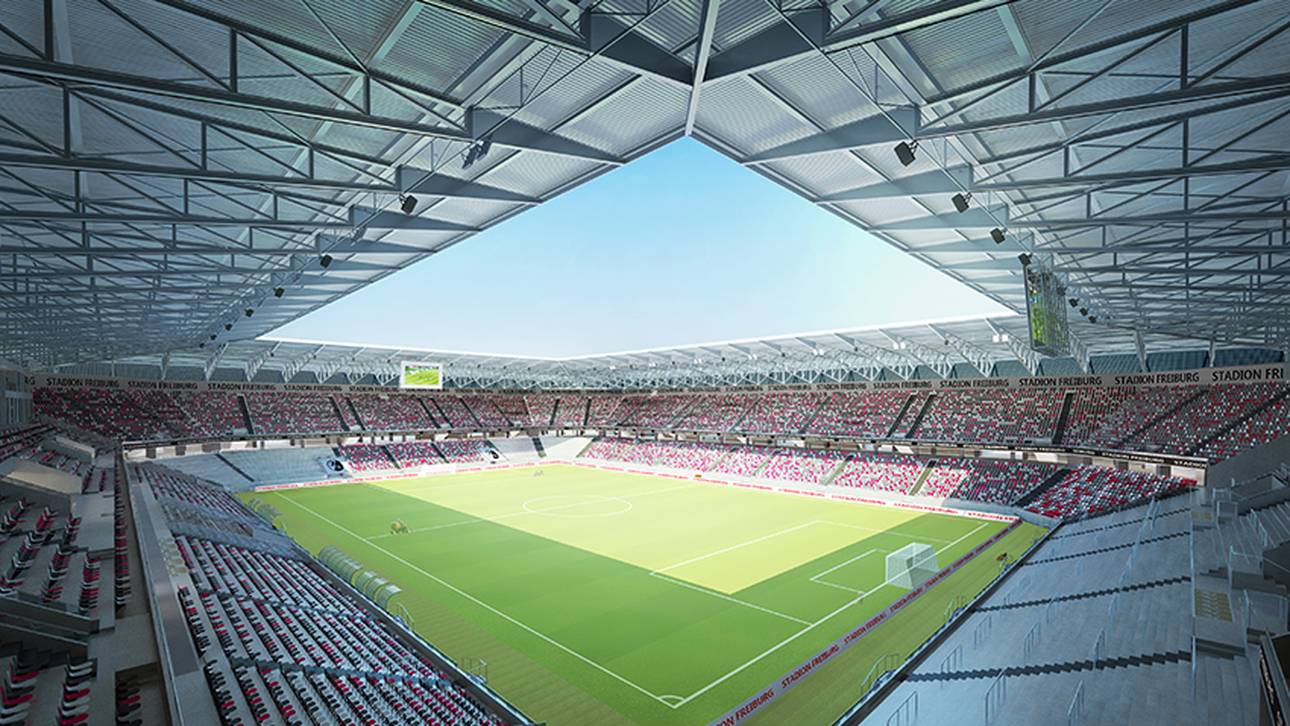 Grünes Licht für Freiburger Stadion