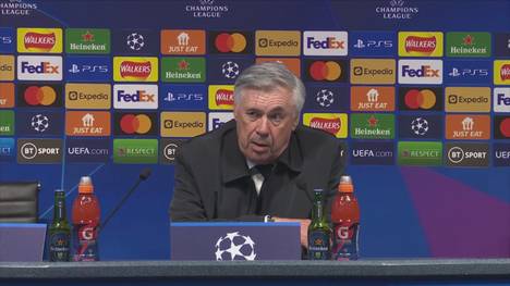 Real Madrid geht nach dem 3:4 bei Manchester City als gefühlter Sieger in das Rückspiel des CL-Halbfinals. Im Bernabeu brauche es jedoch vor allem defensiv eine Steigerung, so Carlo Ancelotti.