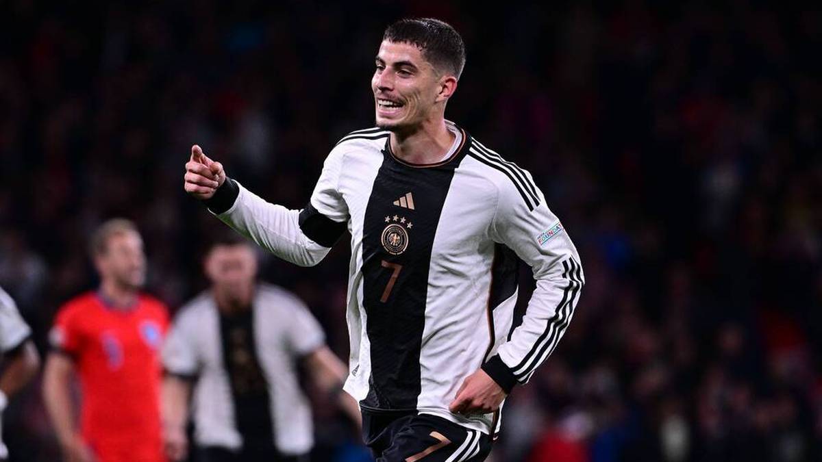 7 - KAI HAVERTZ (FC Chelsea): 23 Jahre, 30 Länderspiele/10 Tore