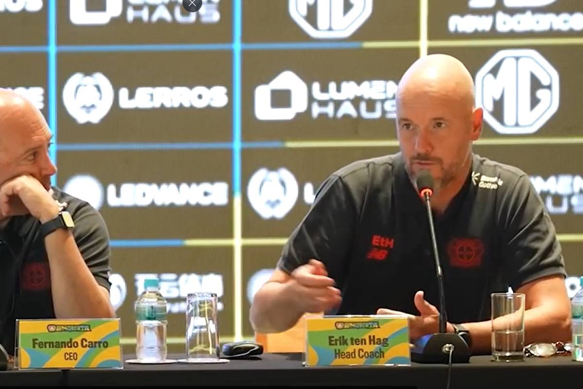 Nach zwei Jahren in der Premier League bei Manchester United, übernimmt Leverkusens Erik ten Hag erstmals ein Amt in der Bundesliga. Dabei wagt der Niederländer den Vergleich zwischen den beiden Topligen.