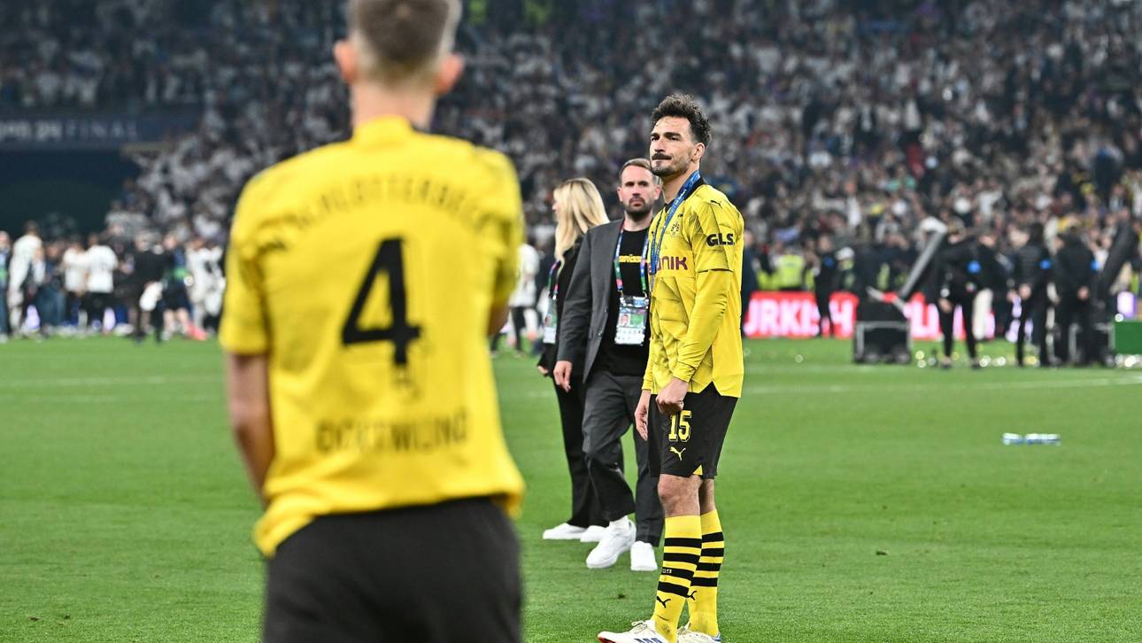 Sein letztes BVB-Spiel? Mats Hummels (r.) ließ das offen