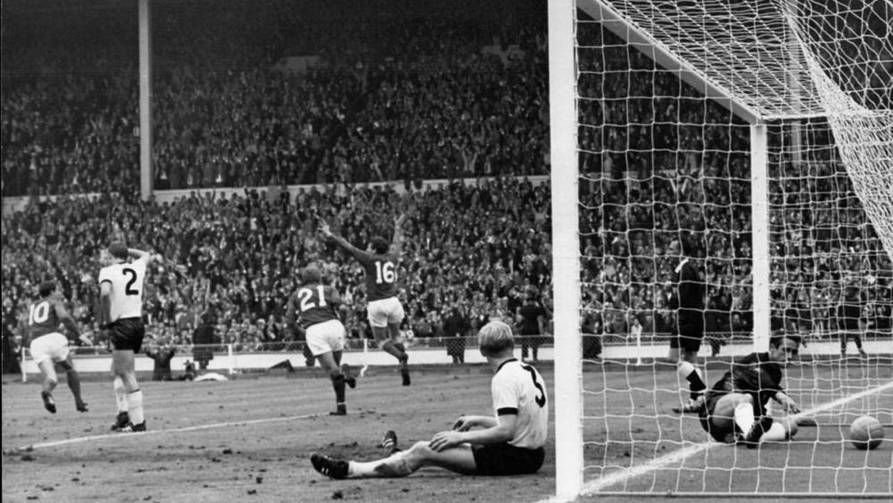 Das legendäre WM-Finale von Wembley 1966 endete 4:2