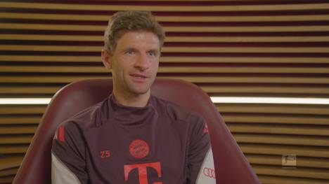 Thomas Müller hat bekanntlich nur noch bis zum Sommer 2025 Vertrag. Zu seiner Zukunft über 2025 hinaus hält sich der 35-Jährige bedeckt. 