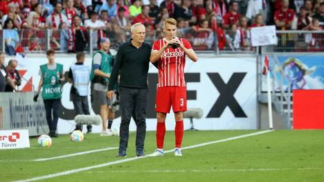 Philipp Lienhart spielte für den SC Freiburg auch unter Trainer Christian Streich