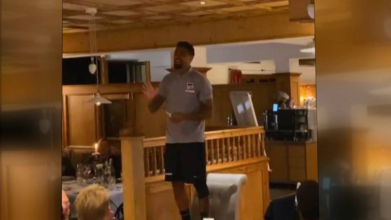 Epischer Gesangseinstand: Kevin-Prince Boateng schmettert Gospel-Klassiker