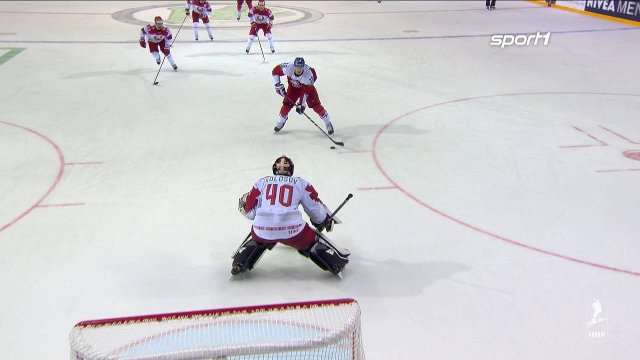 Eishockey-WM: Tschechien - Belarus (3:2): Tore und Highlights im Video