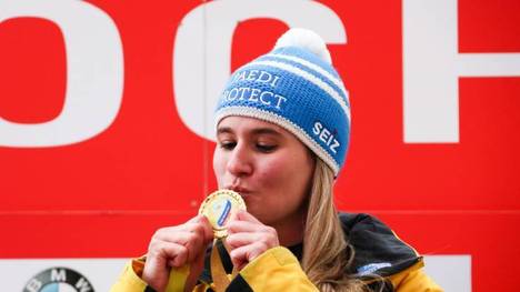 Natalie Geisenberger wurde bei den Olympischen Winterspielen 2014 in Sotschi sowie bei den Olympischen Winterspielen 2018 in Pyeongchang jeweils Doppel-Olympiasiegerin