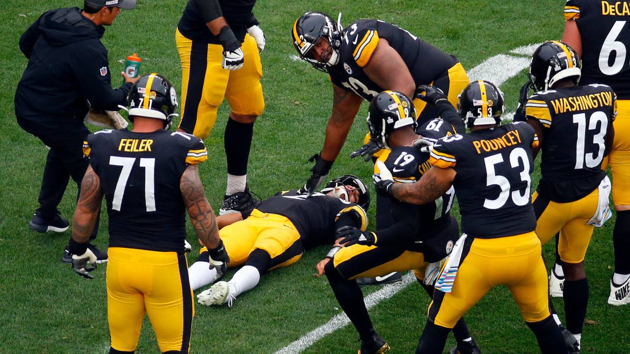 Brutaler Hit! Sorge um Steelers-QB