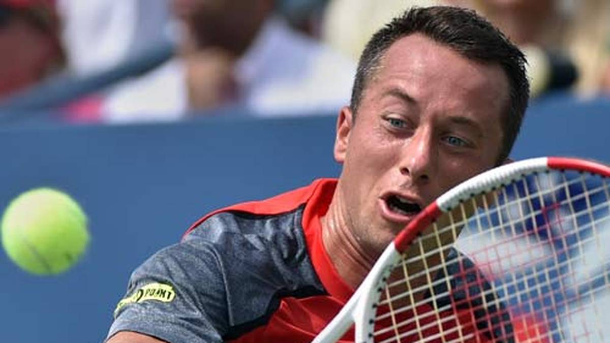 Philipp Kohlschreiber ist zum dritten Mal in Folge im Achtelfinale gescheitert. ZUM DURCHKLICKEN: Die Bilder der ersten Woche