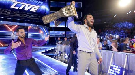 Jinder Mahal nahm bei WWE SmackDown Live den World Title an sich