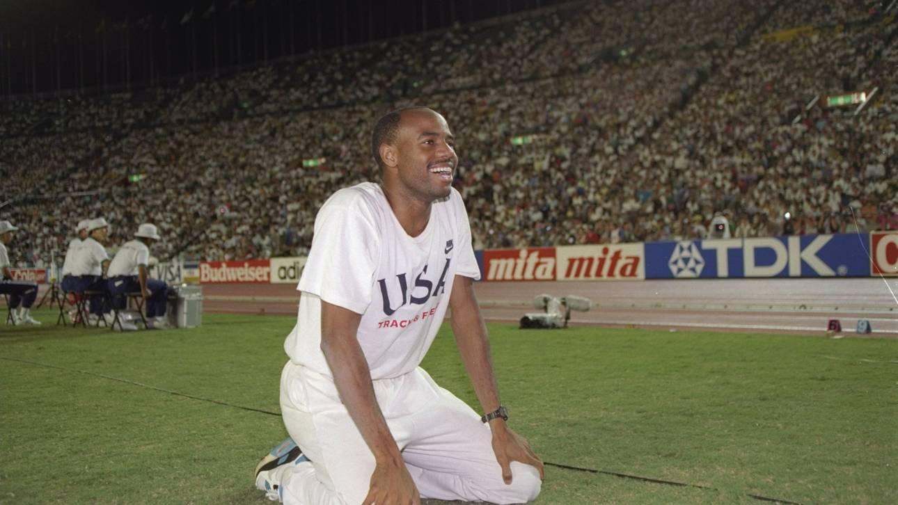 Mike Powell übertrumpfte mit 8,95 Meter auch Bob Beamon