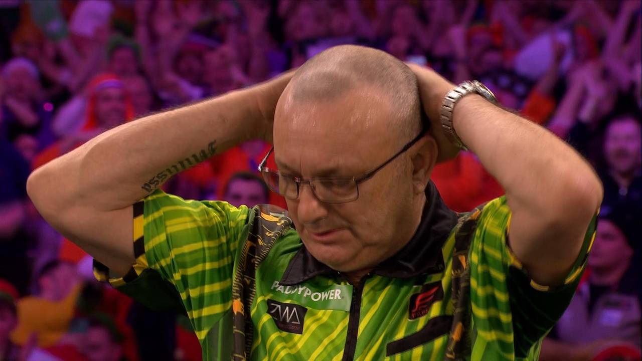 Darts WM 2024: Darren Webster versagen gegen Niels Zonneveld die Nerven
