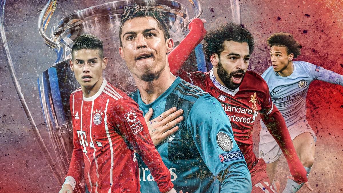 Champions League Real Madrid FC BAyern FC Liverpool Manchester City