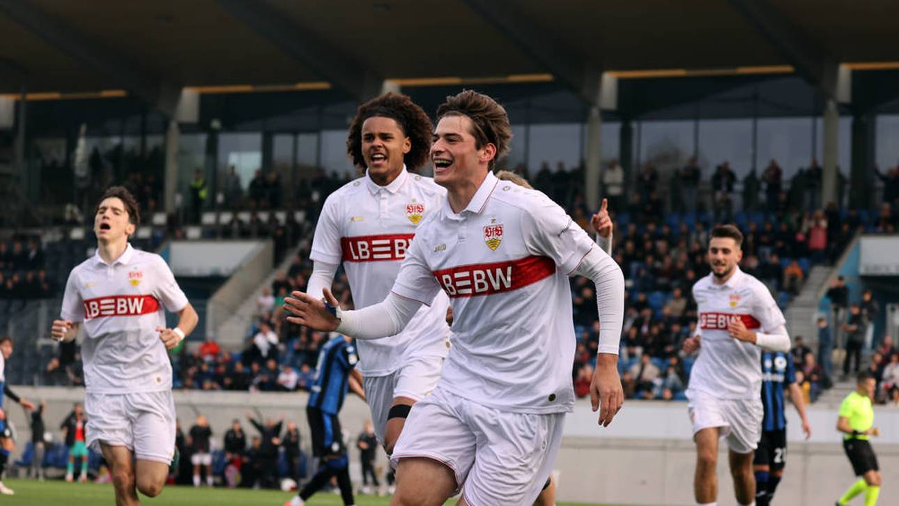 Die U19 des VfB Stuttgart fertigte Atalanta Bergamo ab