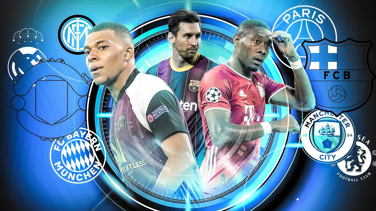 David Alaba, Lionel Messi und Kylian Mbappé: Drei Stars mit einer ungewissen Zukunft. SPORT1 analysiert die mögliche Optionen. 