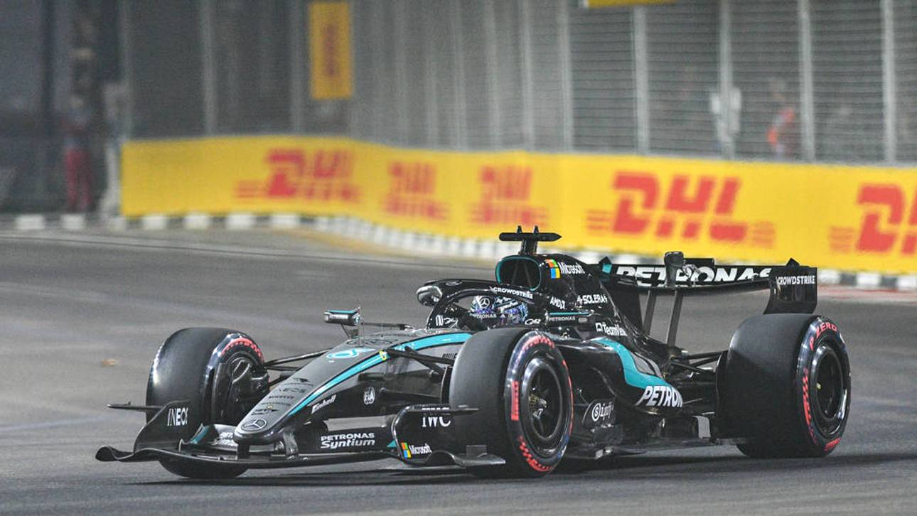 Frühes Debakel für Russell im Sprint