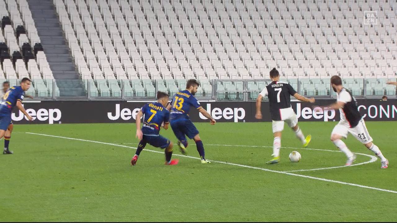 Ronaldo trifft bei Juve-Kantersieg