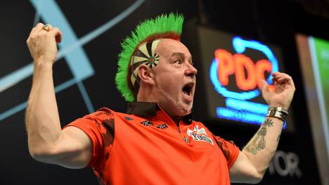 Peter Wright hat einen Darts-Weltrekord aufgestellt