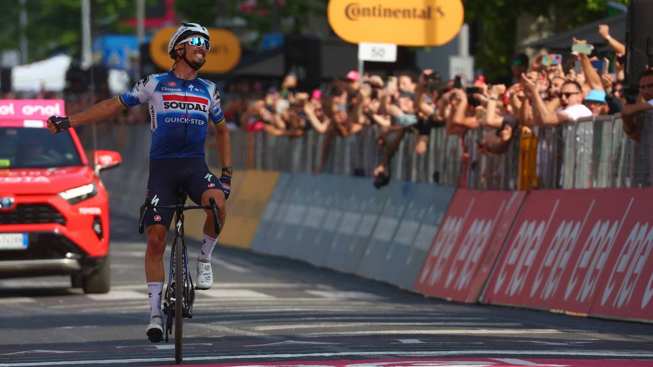 Giro: Alaphilippe feiert Tagessieg