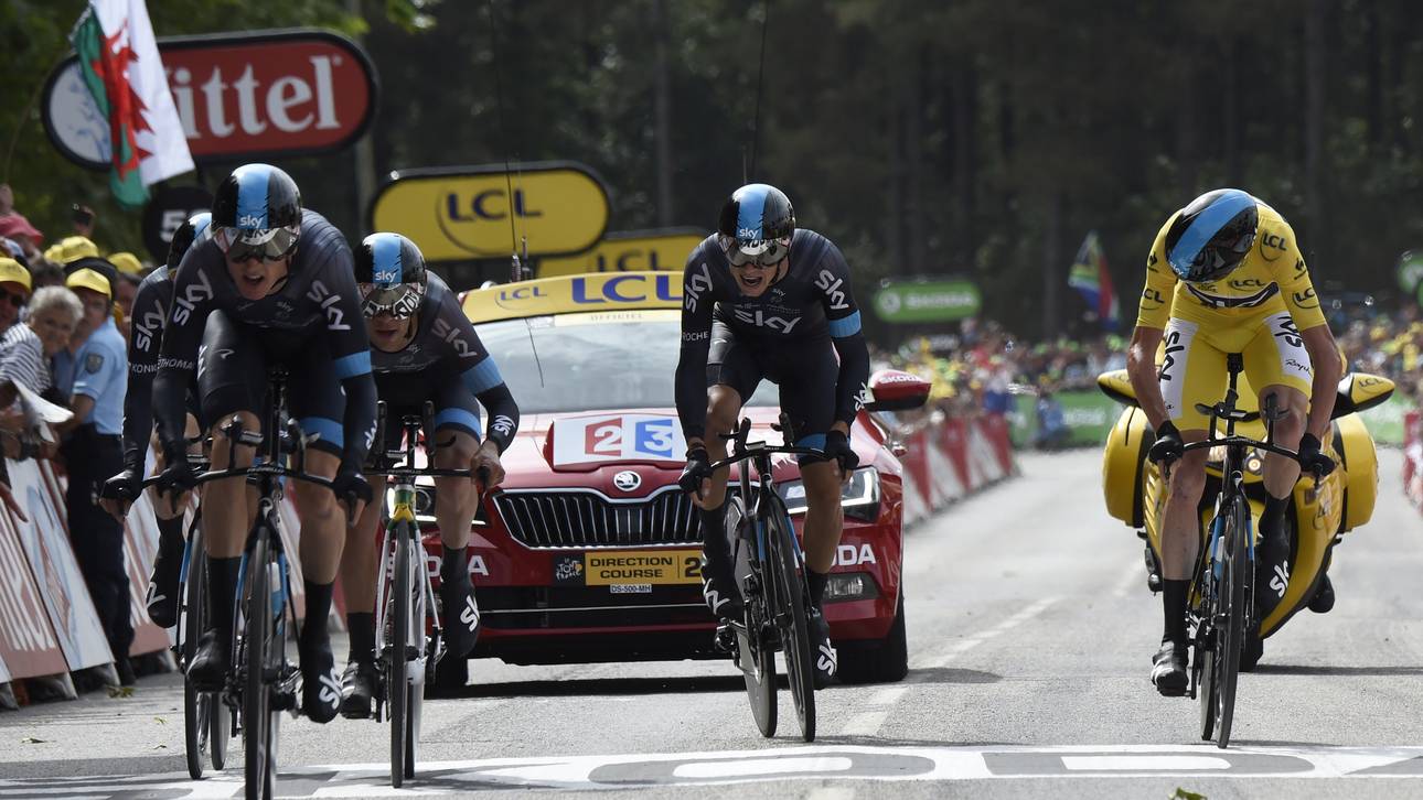 Team-Krimi: Froome verteidigt Gelb