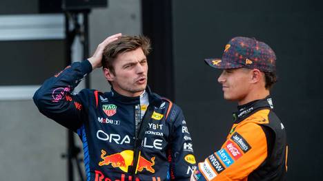 Max Verstappen und Lando Norris kämpfen um den WM-Titel