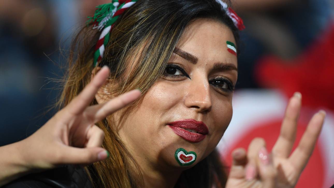 Iranische Frauen protestieren bei WM