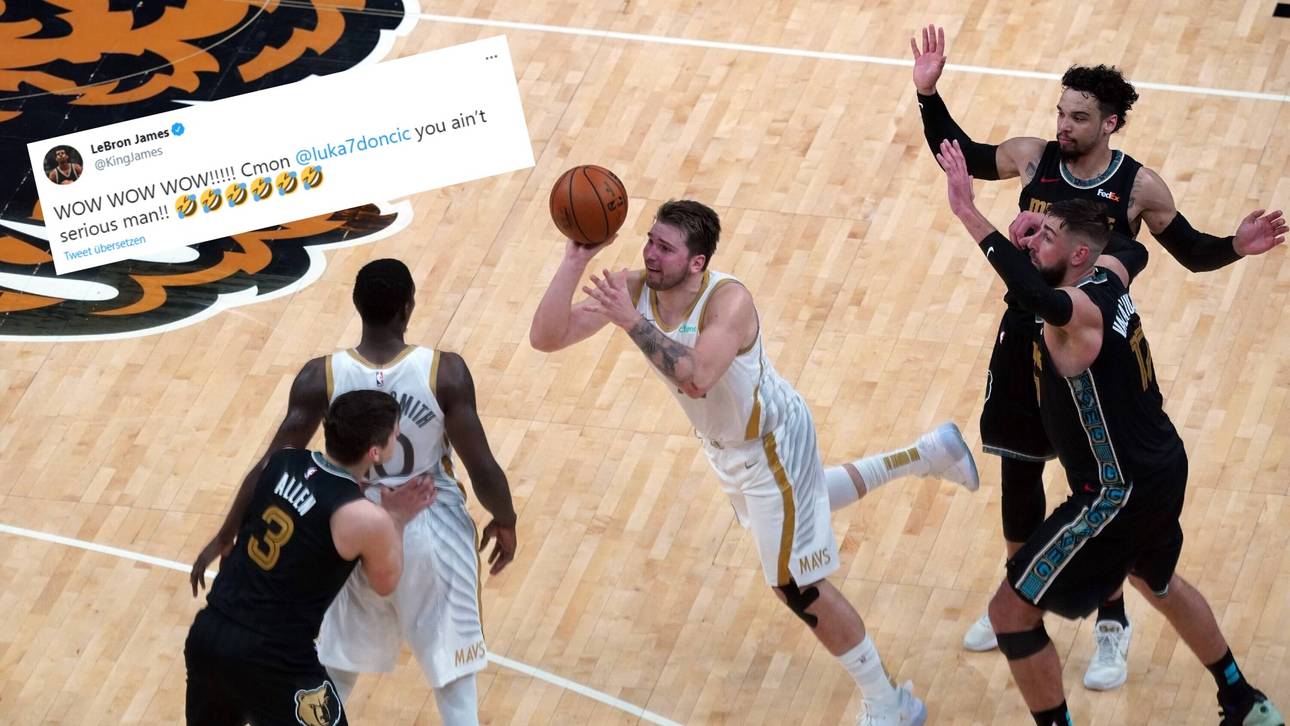 LeBron kann Doncic-Wurf nicht fassen