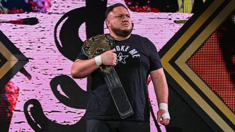 Samoa Joe ist nicht mehr Champion bei WWE NXT