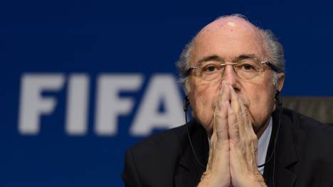 Sepp Blatter kündigte seinen Rücktritt als FIFA-Boss an