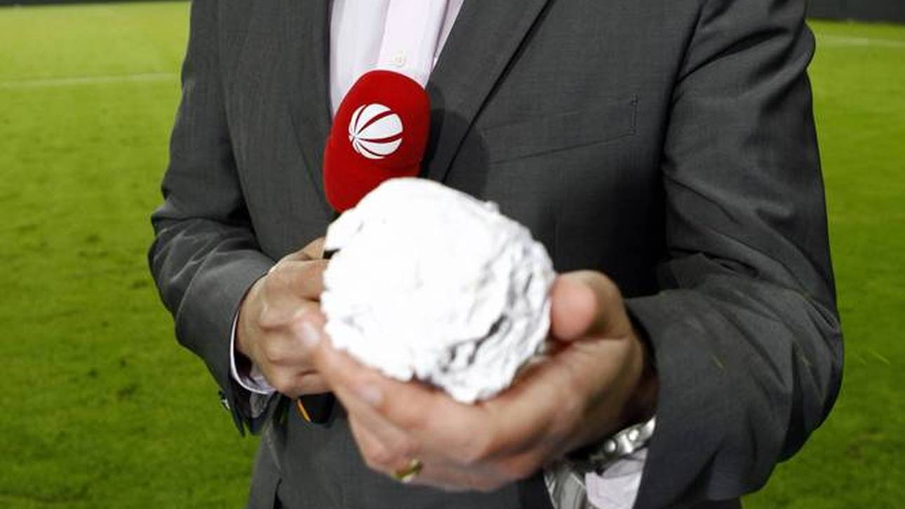 Eine Papierkugel wird zur Legende