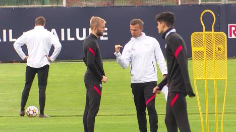 Jesse Marsch ist nicht mehr länger Cheftrainer bei RB Leipzig. Vor dem Champions-League-Spiel gegen Manchester City verrät Interimscoach Achim Beierlorzer wie es bei RB weitergehen wird.