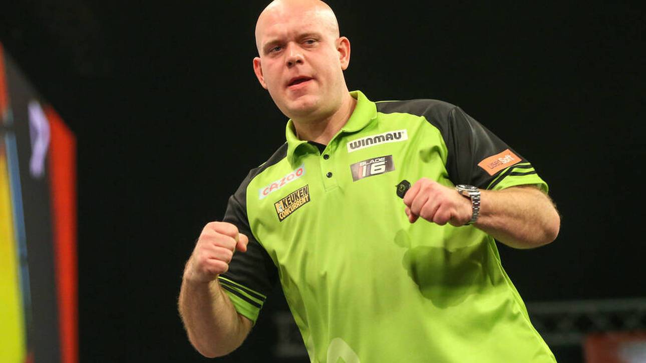 Ab 20 Uhr: MvG startet in Darts-WM