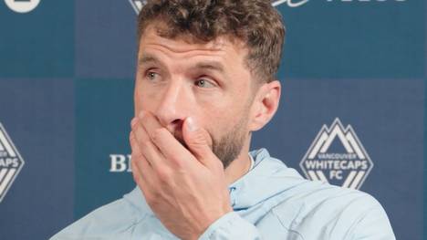 Thomas Müller spricht über das bevorstehende Duell mit Timo Werner und den San Jose Earthquakes in der MLS. Bei einer speziellen Frage muss er passen.
