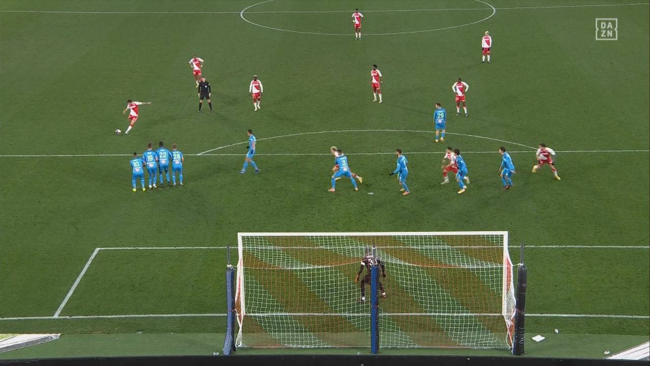 AS Monaco - Olympique Marseille (3:1): Tore und Highlights im Video | Ligue 1