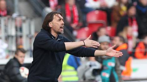 Trainer Martin Schmidt von Mainz 05 will einen Sieg in Bremen