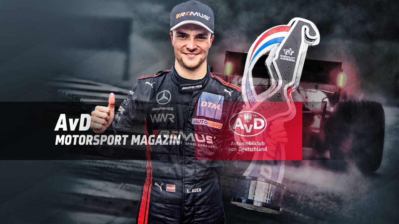 AvD Magazin mit DTM-Pilot Auer und Danner