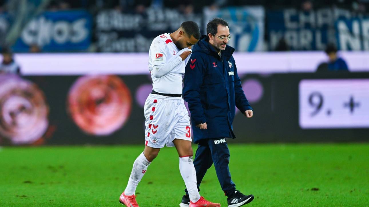 Sprunggelenksverletzung: Zwangspause für Kölns Maina