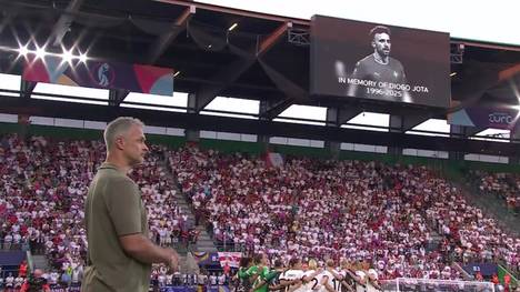 Vor dem Auftakt des DFB-Teams bei der Frauen-EM gedenken die Spielerinnen des verstorbenen Diogo Jota.