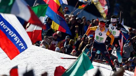 Bei der Biathlon-WM steht ein letztes Highlight auf dem Programm
