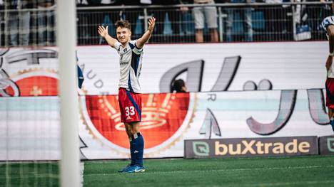 Noah Katterbach überzeugt beim Hamburger SV