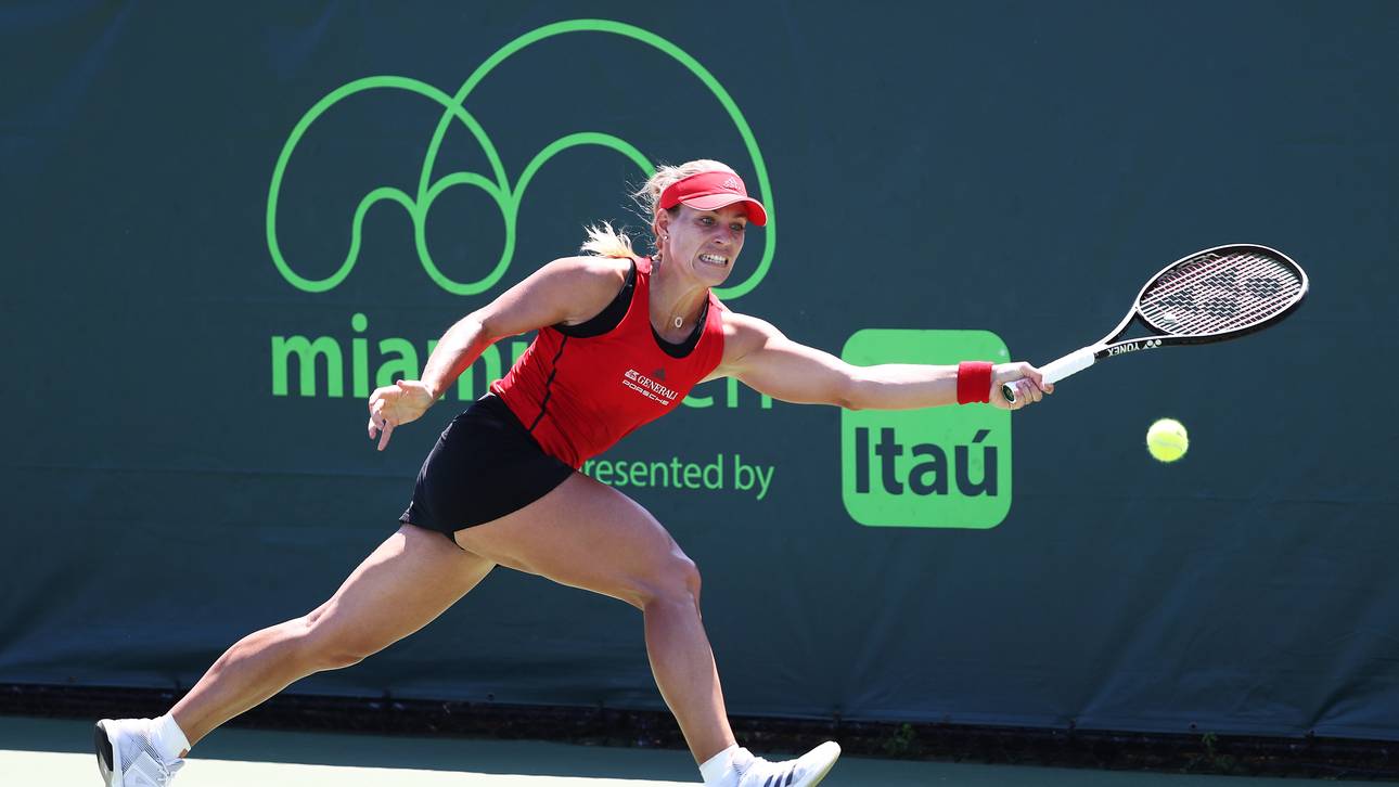 Kerber müht sich ins Viertelfinale