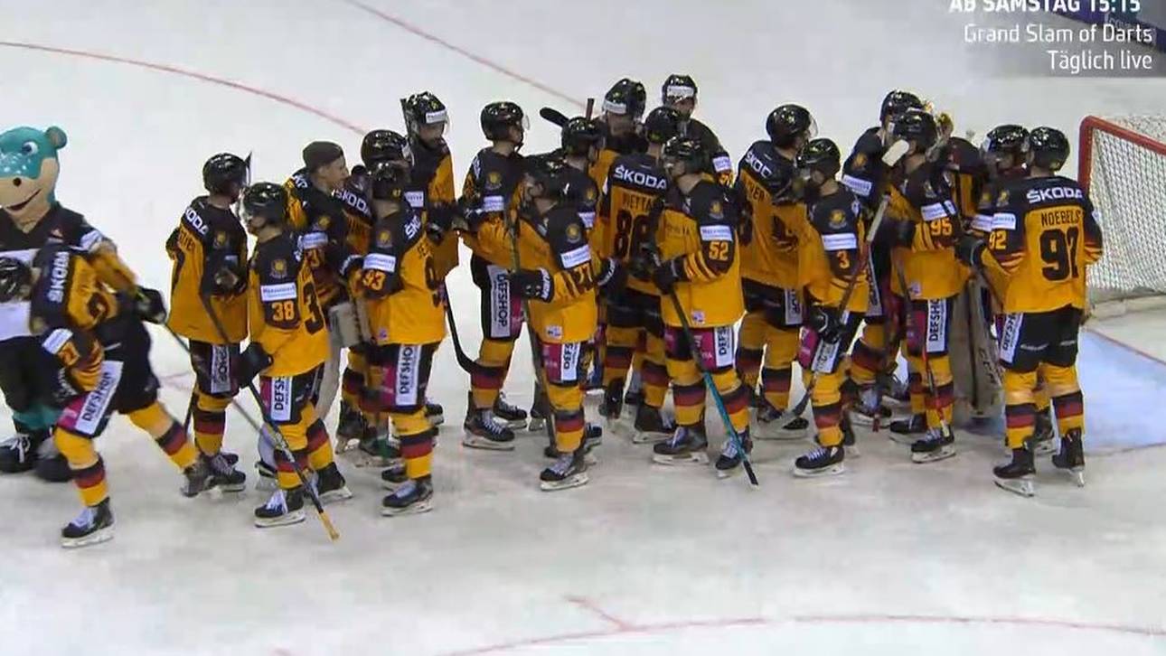 DEB startet mit Sieg gegen Russland