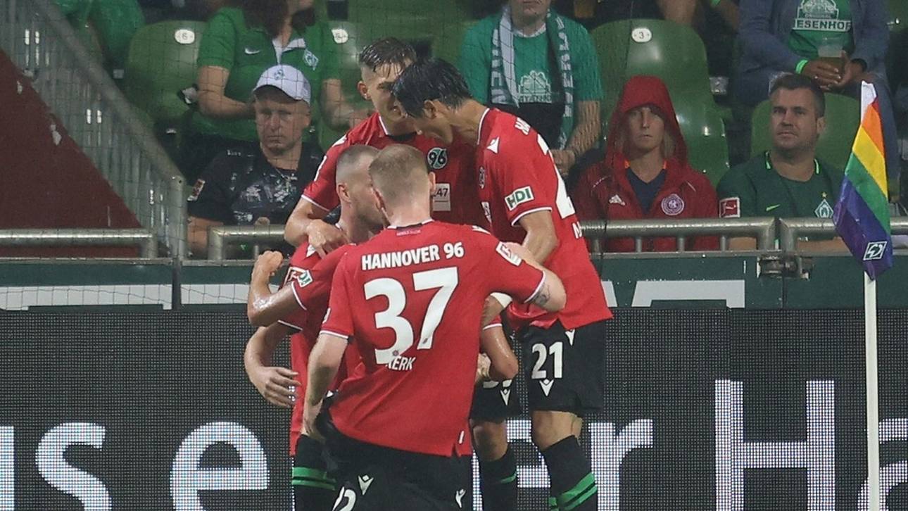 Sieg in Rostock: Hannover gelingt Befreiungsschlag