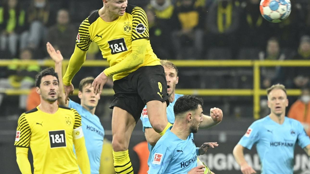 Zäher BVB-Pflichtsieg dank Haaland