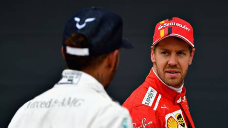 Sebastian Vettel und Hamilton liefern sich einen spannenden WM-Kampf