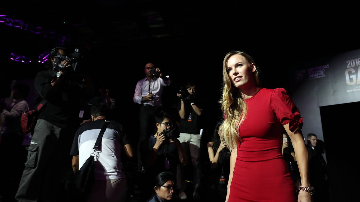 ...genauso wie Caroline Wozniacki 